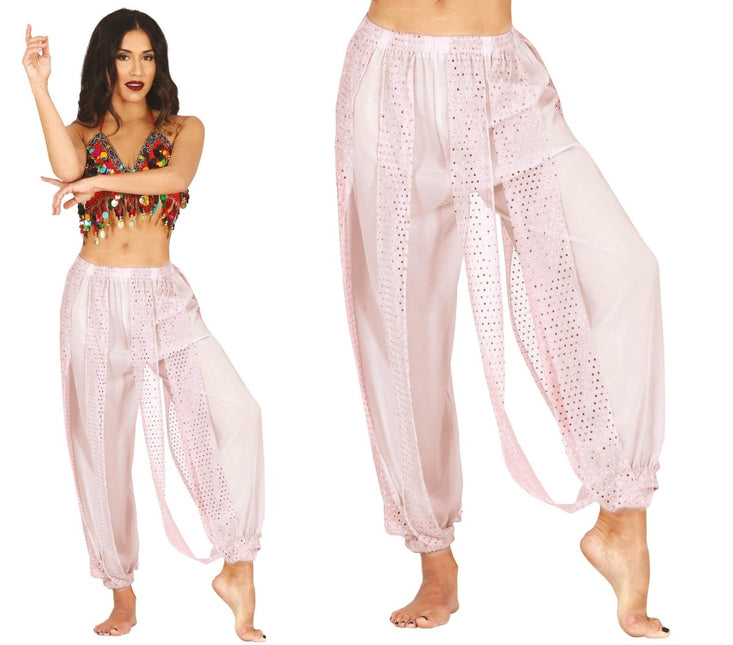 Witte Broek Dames Buikdanseres van Fiestas Guirca koop je bij Partywinkel