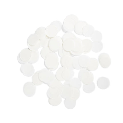 Witte Confetti Groot - 14 gram van Folat koop je bij Partywinkel