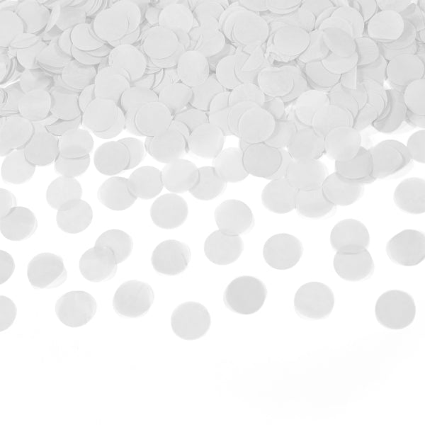 Witte Confetti Kanon 28cm van Riethmueller koop je bij Partywinkel