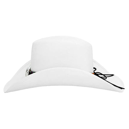 Witte Cowboy Hoed Luxe van Boland koop je bij Partywinkel
