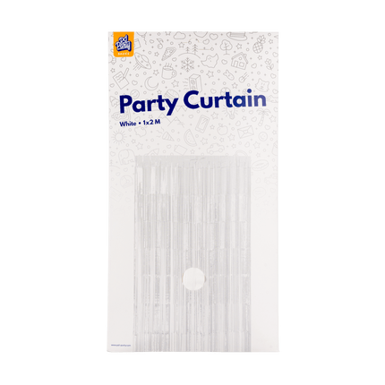 Witte Deurgordijn 2m van Paper Dreams koop je bij Partywinkel