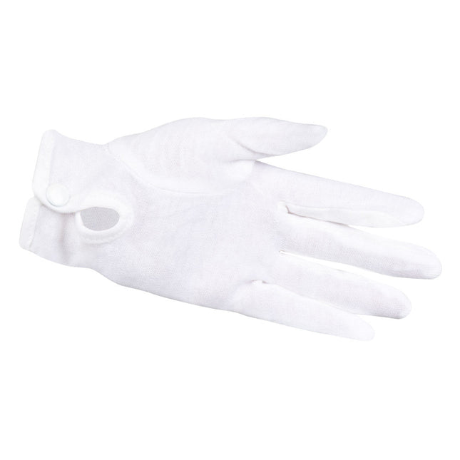 Witte Handschoenen met Drukknop van Boland koop je bij Partywinkel