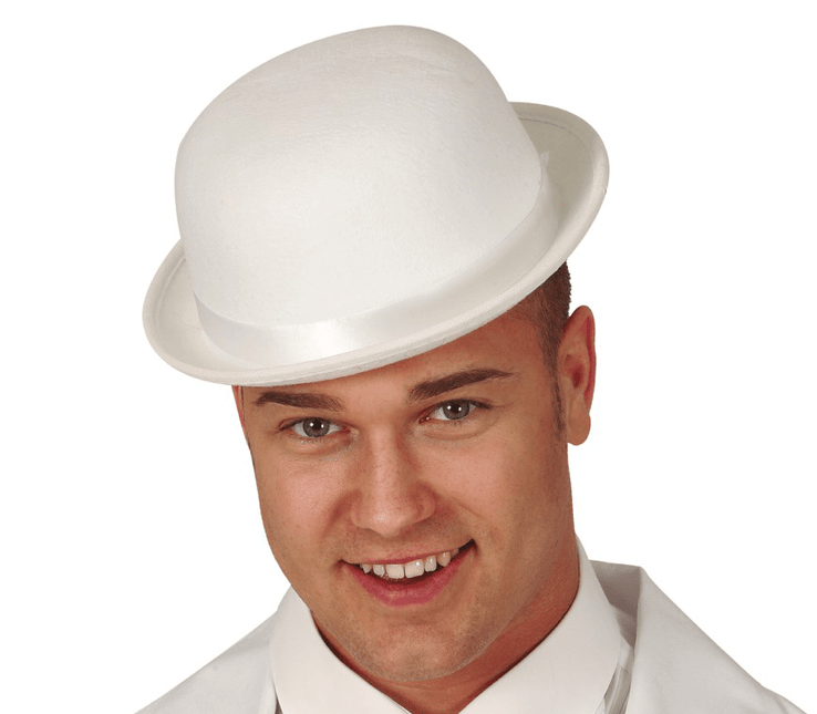 Witte Hoed 30cm van Fiestas Guirca koop je bij Partywinkel