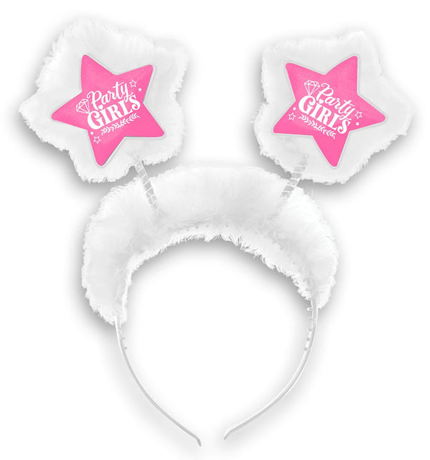 Witte Hoofdband Party Girls van Fiestas Guirca koop je bij Partywinkel