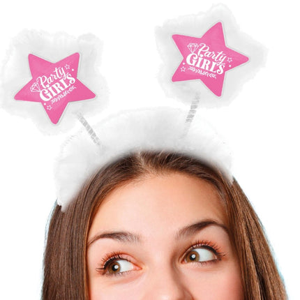 Witte Hoofdband Party Girls van Fiestas Guirca koop je bij Partywinkel