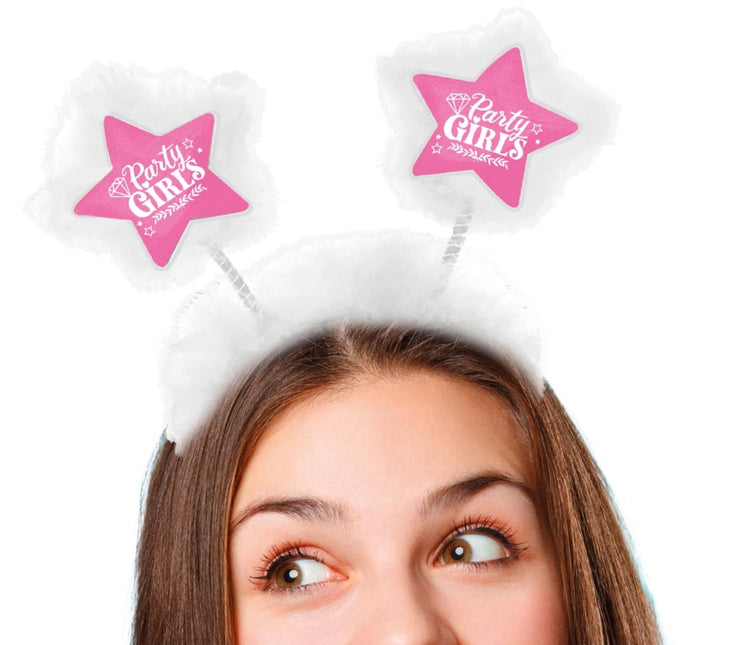 Witte Hoofdband Party Girls van Fiestas Guirca koop je bij Partywinkel