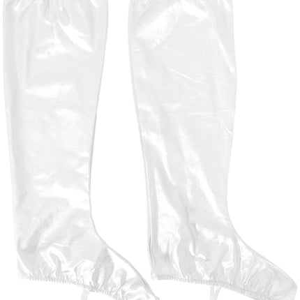 Witte Laarskappen 45cm van Fiestas Guirca koop je bij Partywinkel
