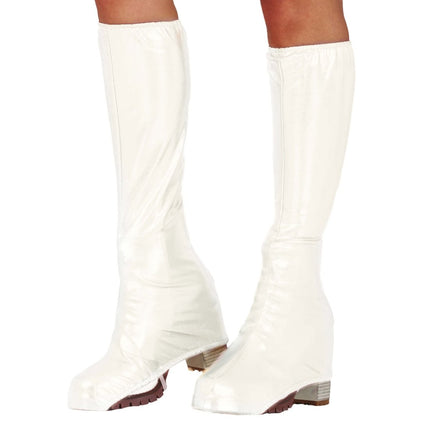 Witte Laarskappen 45cm van Fiestas Guirca koop je bij Partywinkel