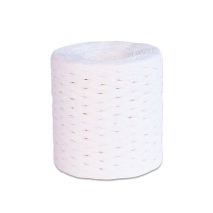 Witte Lint Papier 200m van Haza Witbaard koop je bij Partywinkel