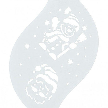 Witte Make Up Sjabloon Kerstman van Superstar koop je bij Partywinkel