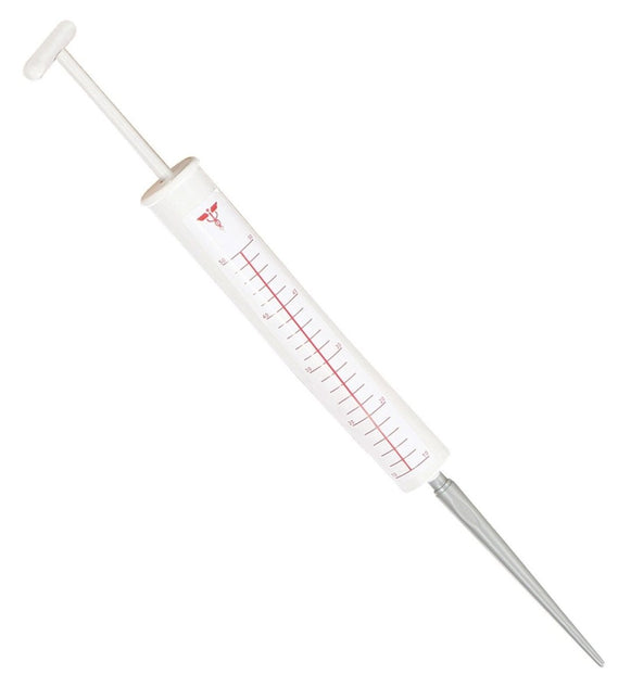 Witte Nep Spuit 55cm van Widmann koop je bij Partywinkel