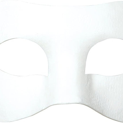 Witte Oogmasker Beschilderbaar van Fiestas Guirca koop je bij Partywinkel