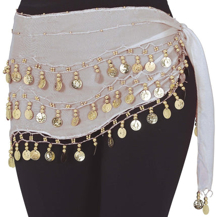 Witte Rok Buikdanseres 1,35m van Fiestas Guirca koop je bij Partywinkel