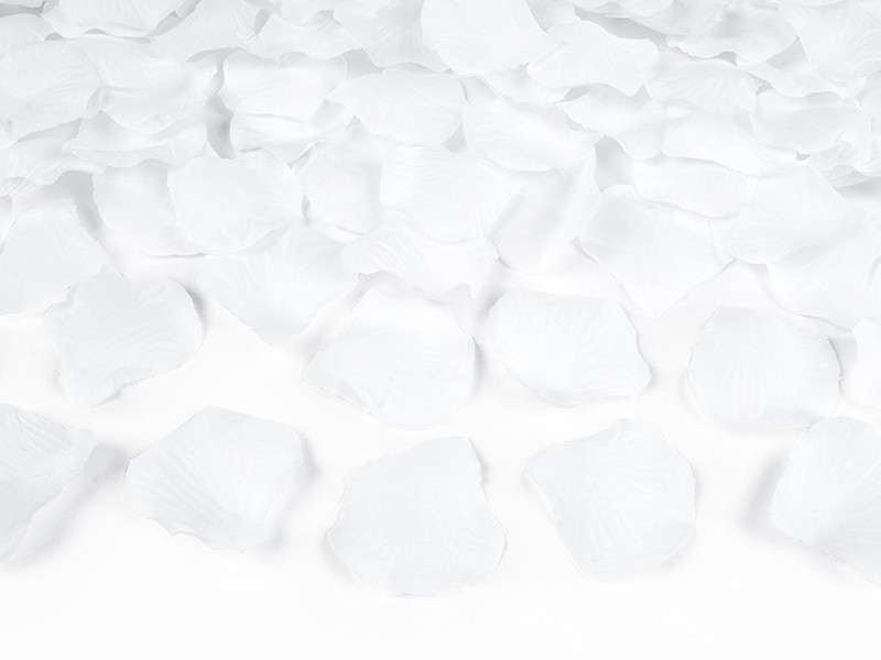 Witte Rozenblaadjes 100st van Partydeco koop je bij Partywinkel