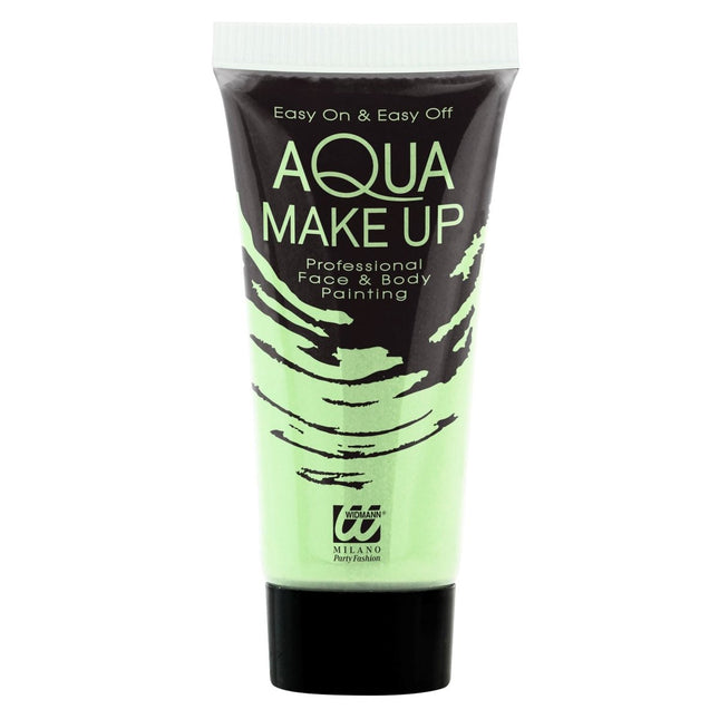 Witte Schmink Glow In The Dark 30ml van Widmann koop je bij Partywinkel
