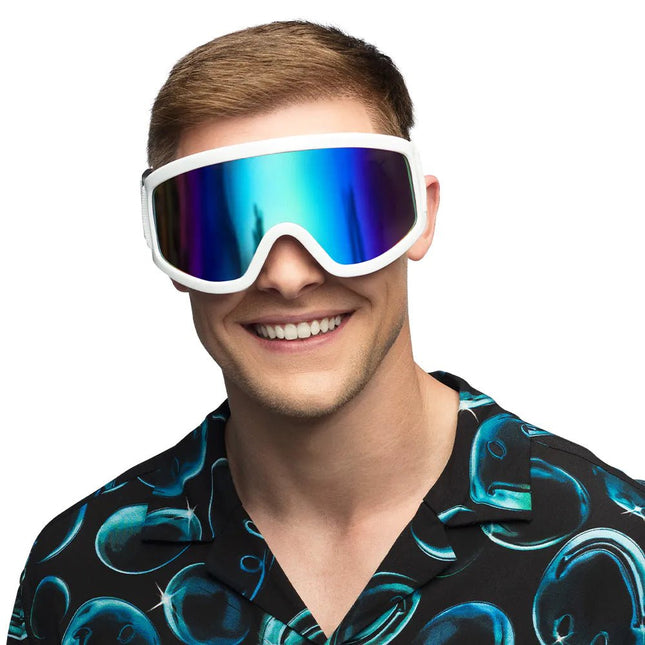 Witte Skibril van Boland koop je bij Partywinkel