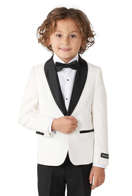 Witte Smoking Jongen OppoSuits van OppoSuits koop je bij Partywinkel