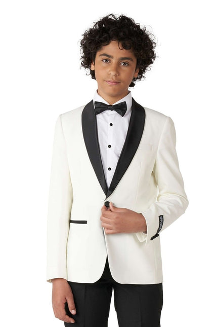 Witte Smoking Jongen Tiener OppoSuits van OppoSuits koop je bij Partywinkel