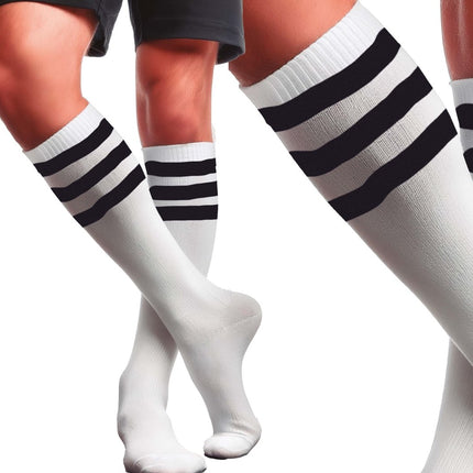 Witte Sokken Heren Sport 2st van Fiestas Guirca koop je bij Partywinkel