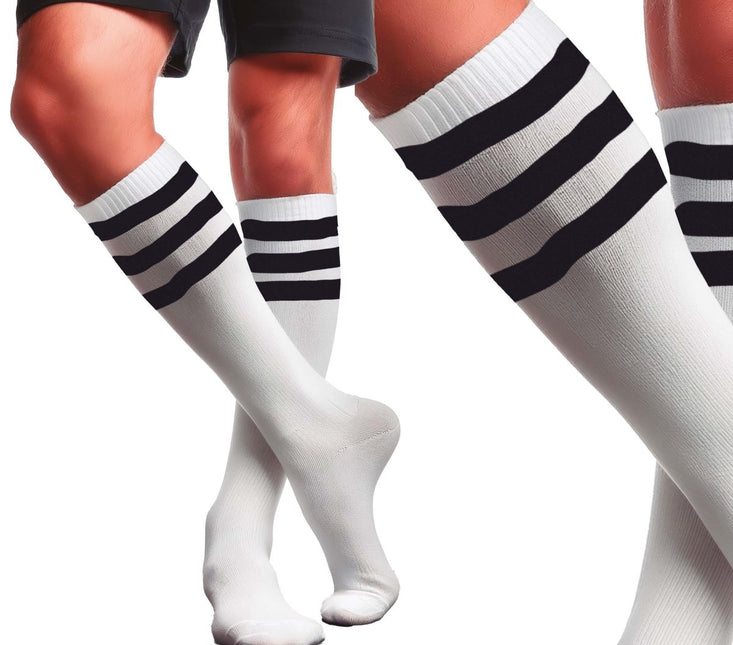 Witte Sokken Heren Sport 2st van Fiestas Guirca koop je bij Partywinkel