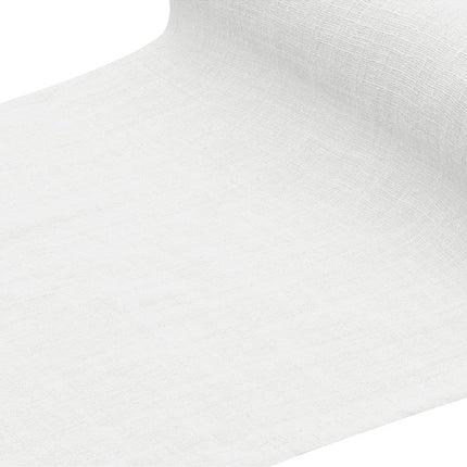 Witte Tafelkleed Katoen 2,4m van CHAKS koop je bij Partywinkel