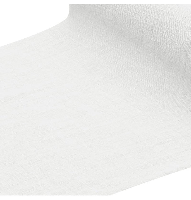 Witte Tafelkleed Katoen 2,4m van CHAKS koop je bij Partywinkel