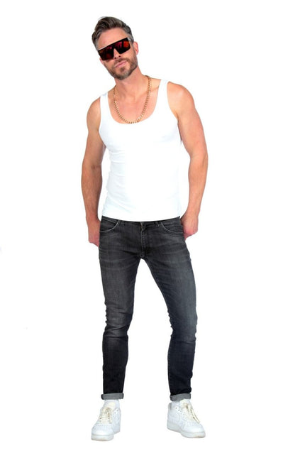 Witte Tanktop Heren van Wilbers & Wilbers koop je bij Partywinkel