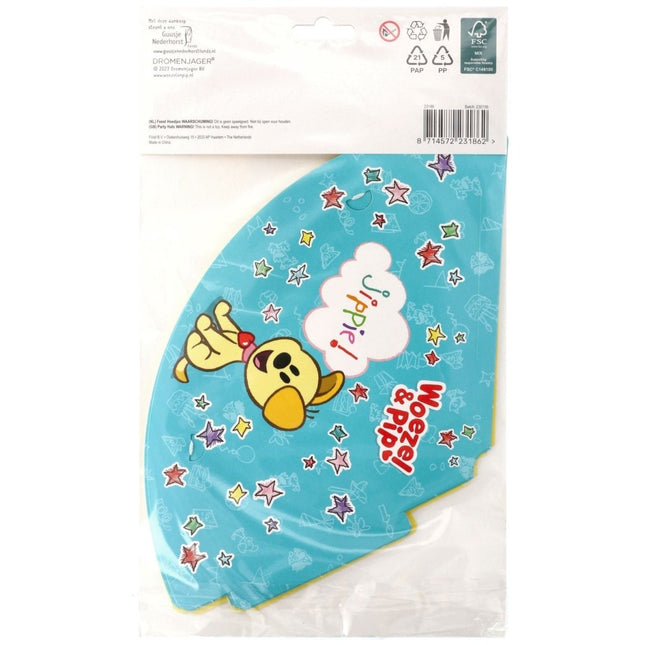 Woezel En Pip Feesthoedjes 15,5cm 6st van Folat koop je bij Partywinkel