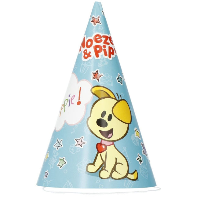 Woezel En Pip Feesthoedjes 15,5cm 6st van Folat koop je bij Partywinkel