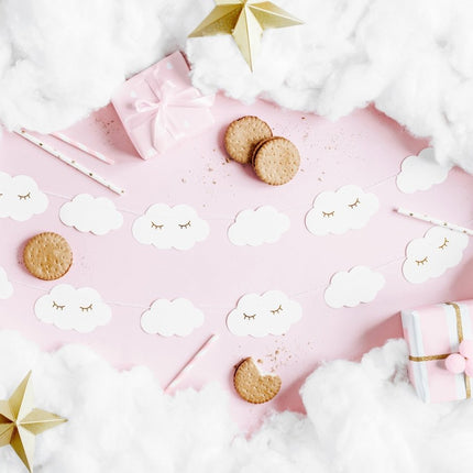 Wolken Slingers 1,45m van Partydeco koop je bij Partywinkel