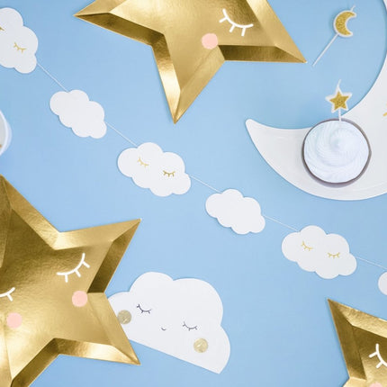 Wolken Slingers 1,45m van Partydeco koop je bij Partywinkel