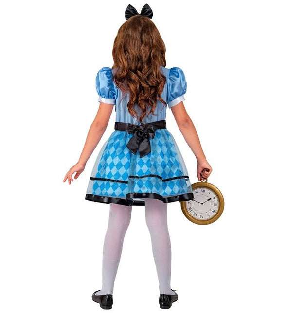 Wonderland Meisje Kostuum Blauw van Widmann koop je bij Partywinkel