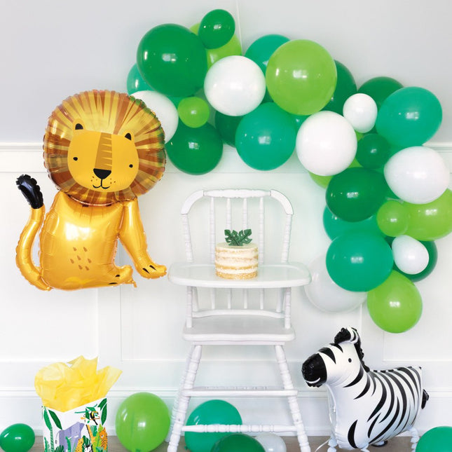 Zebra Airwalker met Lint van Unique koop je bij Partywinkel