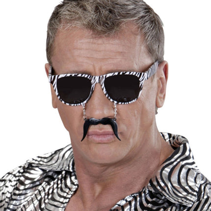 Zebra Bril van Widmann koop je bij Partywinkel