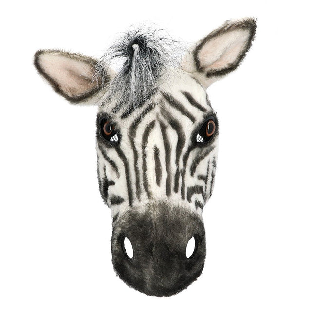 Zebra Masker van Boland koop je bij Partywinkel