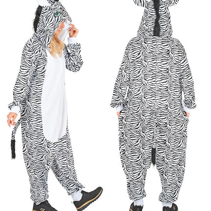 Zebra Pluche Kostuum van Widmann koop je bij Partywinkel