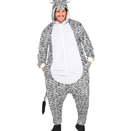 Zebra Pluche Kostuum van Widmann koop je bij Partywinkel