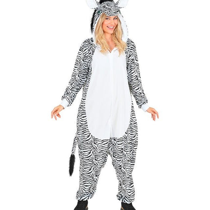 Zebra Pluche Kostuum van Widmann koop je bij Partywinkel