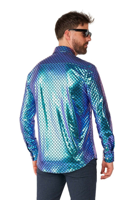 Zeemeermin Disco Overhemd Heren OppoSuits van OppoSuits koop je bij Partywinkel