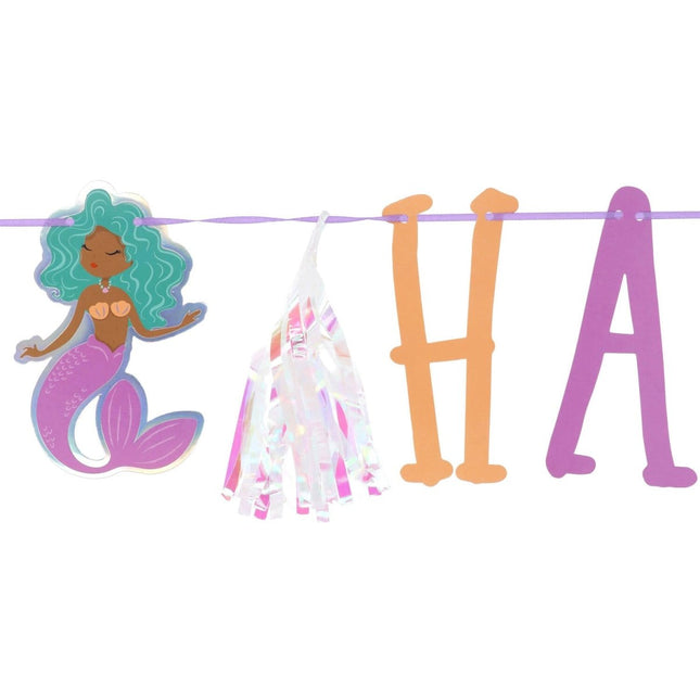 Zeemeermin Letterslinger 1,5m van Folat koop je bij Partywinkel