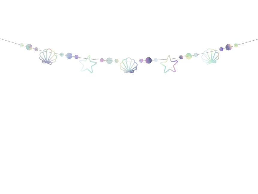Zeemeermin Slingers 1,65m van Partydeco koop je bij Partywinkel