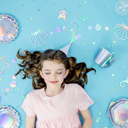 Zeemeermin Taart Topper Set 3 delig van Partydeco koop je bij Partywinkel