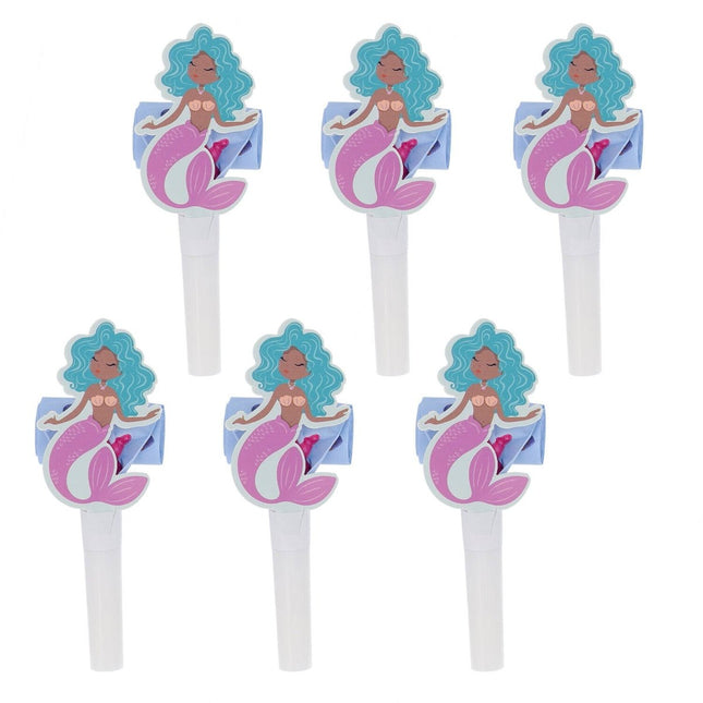 Zeemeermin Toeter 6st van Folat koop je bij Partywinkel