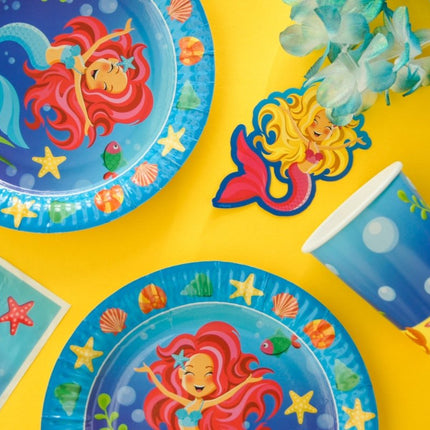 Zeemeermin Uitdeelzakjes Feest 8st van Folat koop je bij Partywinkel