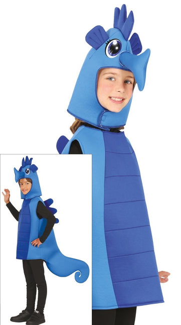 Zeepaardje Kostuum Blauw Kind van Fiestas Guirca koop je bij Partywinkel