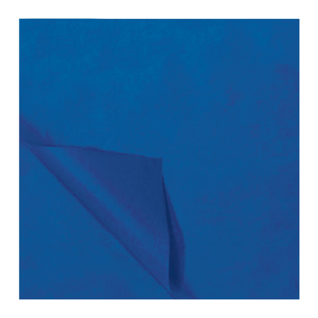 Zijdevloeipapier Donkerblauw 50x70cm 25st van Haza Witbaard koop je bij Partywinkel