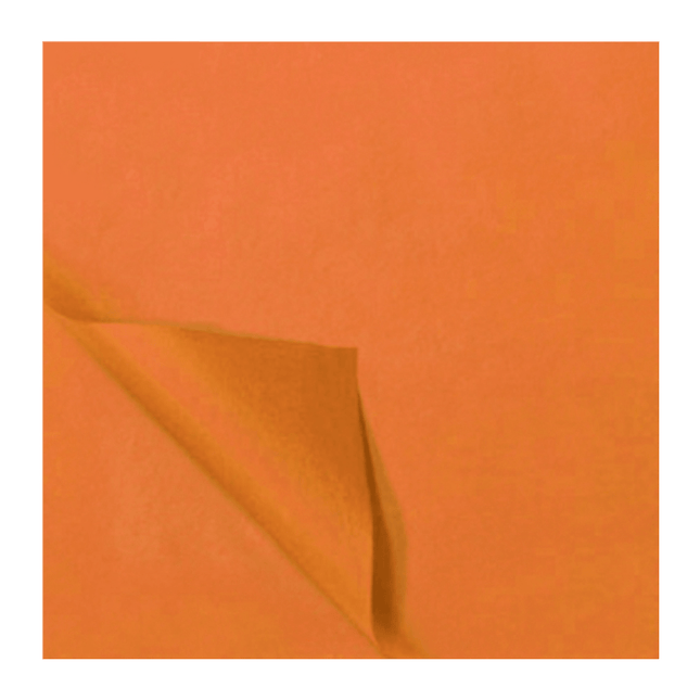 Zijdevloeipapier Oranje 50x70cm 25st van Haza Witbaard koop je bij Partywinkel