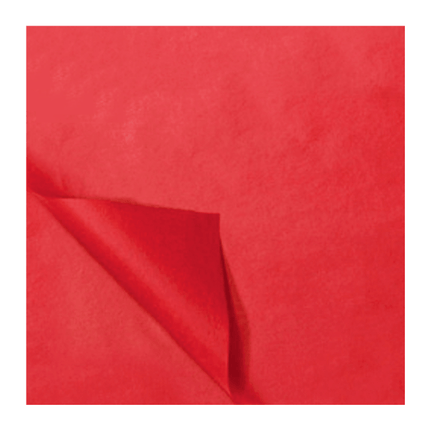 Zijdevloeipapier Rood 50x70cm 25st van Haza Witbaard koop je bij Partywinkel