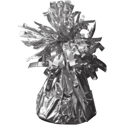 Zilveren Ballon Gewicht 14Cm 170gr van Folat koop je bij Partywinkel