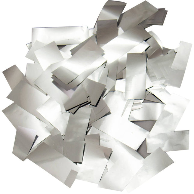 Zilveren Confetti Kanon Xl 57cm van Folat koop je bij Partywinkel